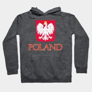 Poland - Coat of Arms Design Hoodie